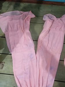 Pretty Pink Girls Dress