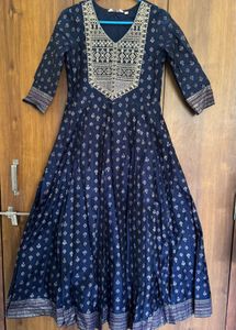 Navy Anarkali Gown