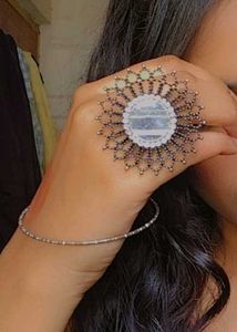 Stylish Silver Oxidised Jewellery Combo Set – Ring