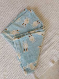 Cute Bunny Baby Blanket