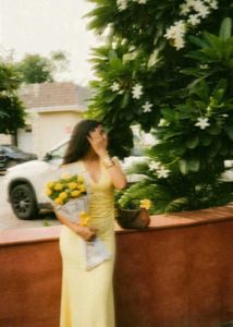 buttee Yellow Halter Neck Dress⭐🌻