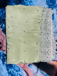 one time used saree