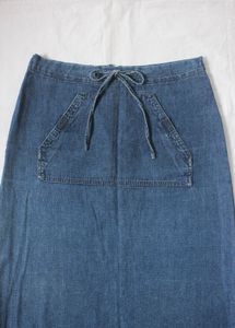 ESPRIT Denim Midi Skirt