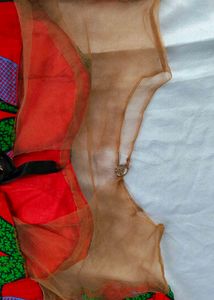 Vibrant Puff Sleeve Corset Top