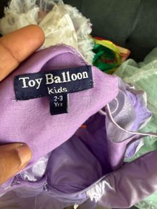 Girl's Purple Tulle Dress