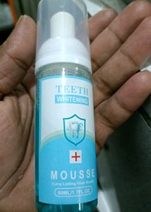 "Chamkalo Teeth Whitening Foam Toothpaste - Natural Whitening Mousse with Fluoride for Brighter, Healthier Teeth and Gums - 60ml"