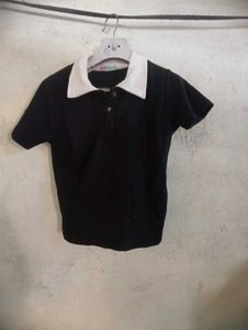 Polo Crop Top