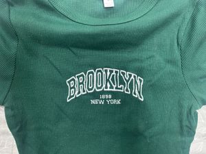 Green Brooklyn Graphic Tee