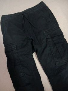Black Cargo Pants