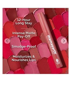Mamaearth Moisture Matte Longstay Lipstick