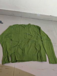 Green Knit Sweater