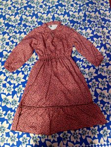 ZARA Knee Length Dress Frock