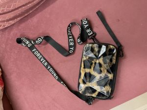 Leopard Print 'Forever Young' Crossbody