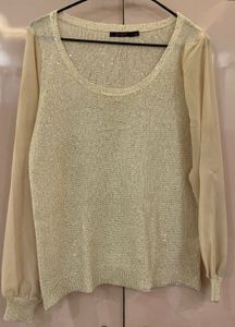 Sparkly Long Sleeve Top
