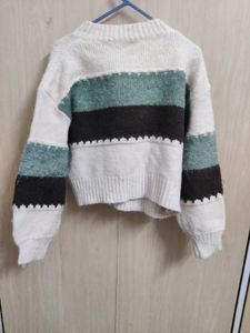Cozy Striped Knit Cardigan