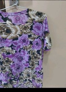 Y2k Floral Wrap Top