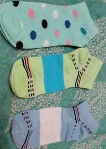 Cute Ankle Socks (3 Pairs)
