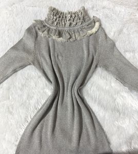 Fairy grungecore knit top 🪩🩶