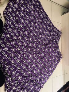 Purple Embroidered Lehenga Choli Set