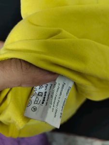 Fendi Roma Italy Yellow T-Shirt