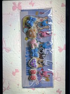 Cute Keychain Charms Set