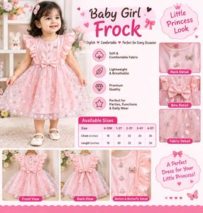 Cute Pink Star Tulle Dress