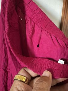 Magenta  Salwar Pants