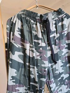 Camo Print Joggers