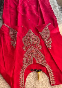 Vibrant Pink Embroidered Kurta Set