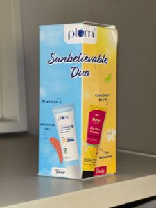 Plum Sunbelievable Duo - Face & Body Sunscreen