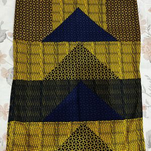 Stylish Geometric Print Pencil Skirt