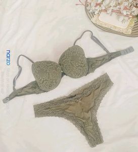 Lace Bra &amp; Thong Set