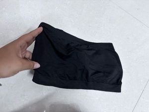 🆕 Padded Black Bandeau Bras - 2