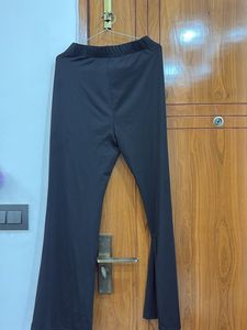 savanna Black Flared Pants