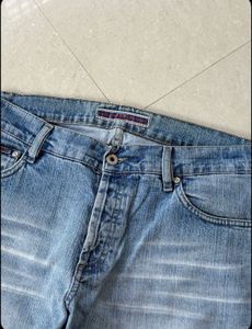 Men's Blue Flare Jeans