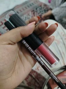 Swiss Beauty Matte Lip Liner & Liquid Lipstick