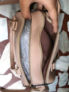 Stylish Taupe Handbag