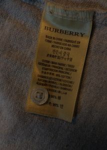 'Burberry England' Vintage Polo Tshirt