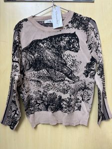 Designer Print Sweater made from Thailand