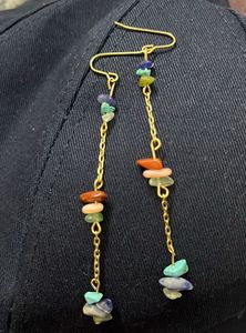 Boho Beaded Dangle Earrings