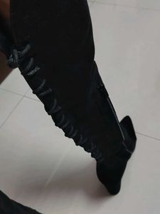 Black Over-the-Knee Boots