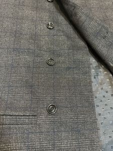 Men's Checked Nehru Jacket