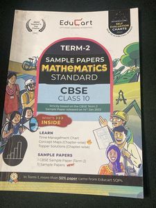 EduCart Term 2 Maths Sample Papers Class 10