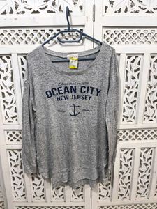 🏷️New with Tag Jersey Graphic Top D