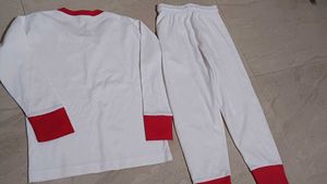 Kidzee White &amp; Red Pyjama Set