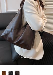 Chic Brown Faux Leather Hobo Bag