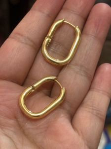 Palmonas Gold Hoop Earrings