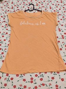 Peach T-shirt - Coins only