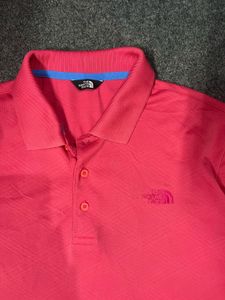 The North Face Pink Polo Shirt