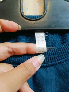 🇳🇿💫🎀Tommy Jeans Navy Blue Sweatshirt